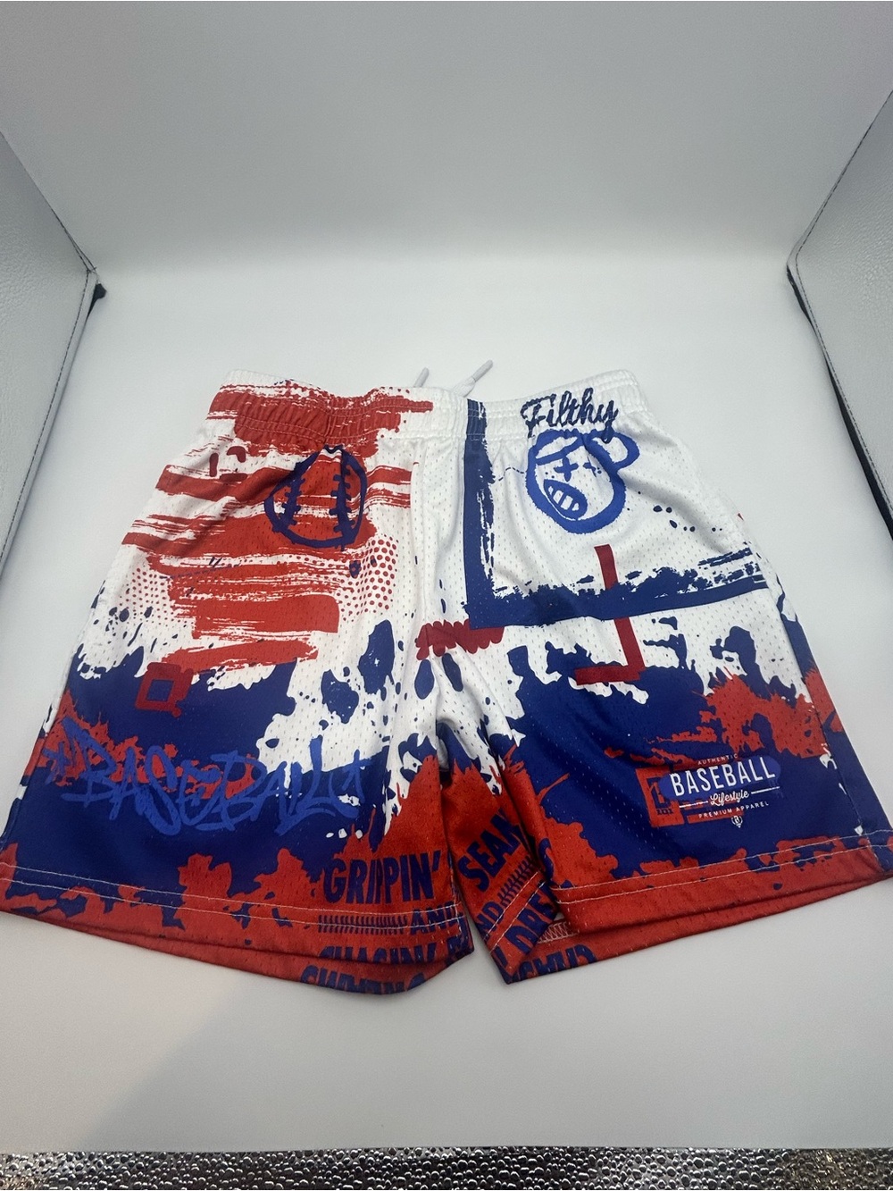 BL101 Apparel - Youth Large Graffiti Athletic Shorts